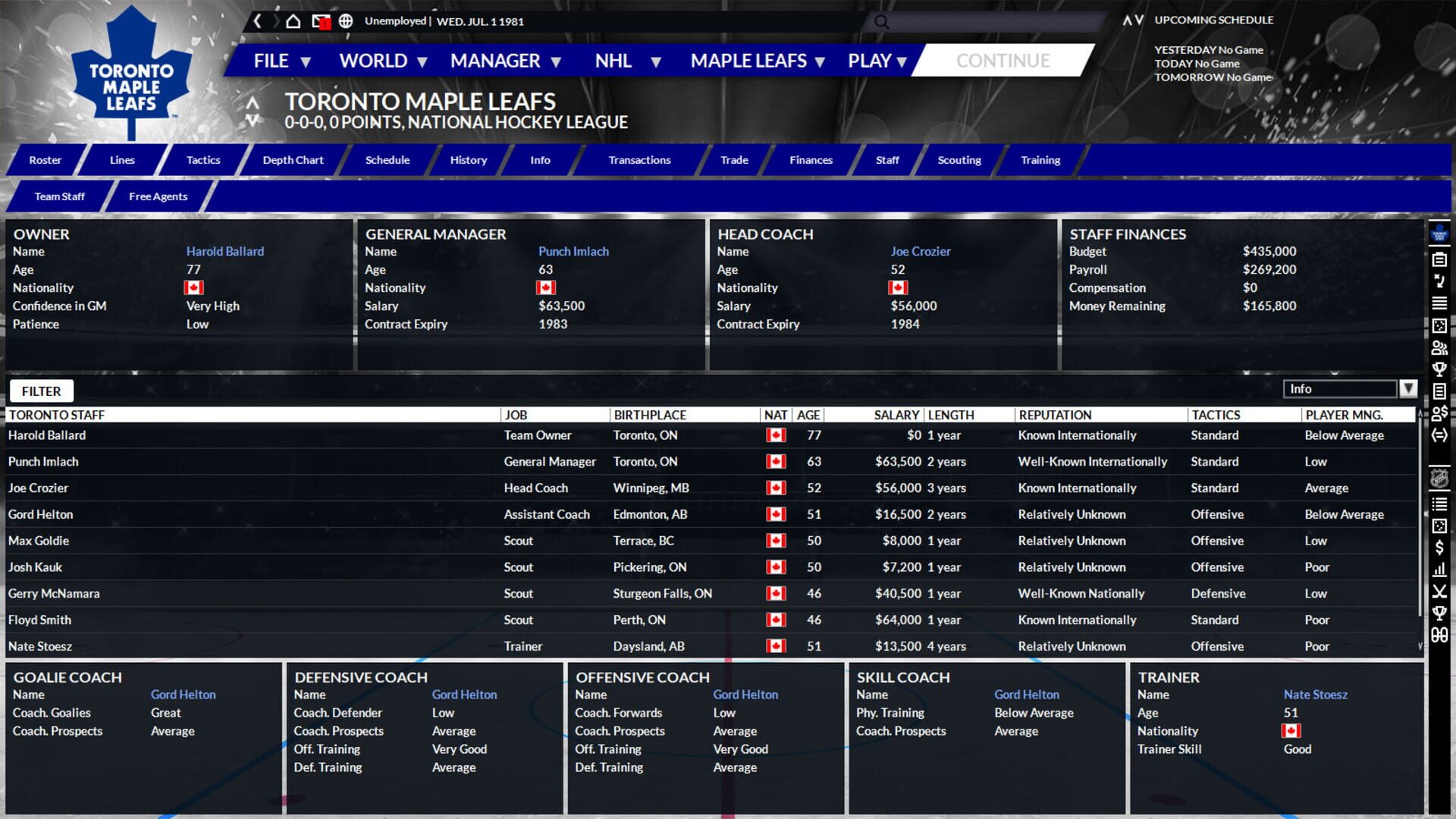 Screenshot for Franchise Hockey Manager 6