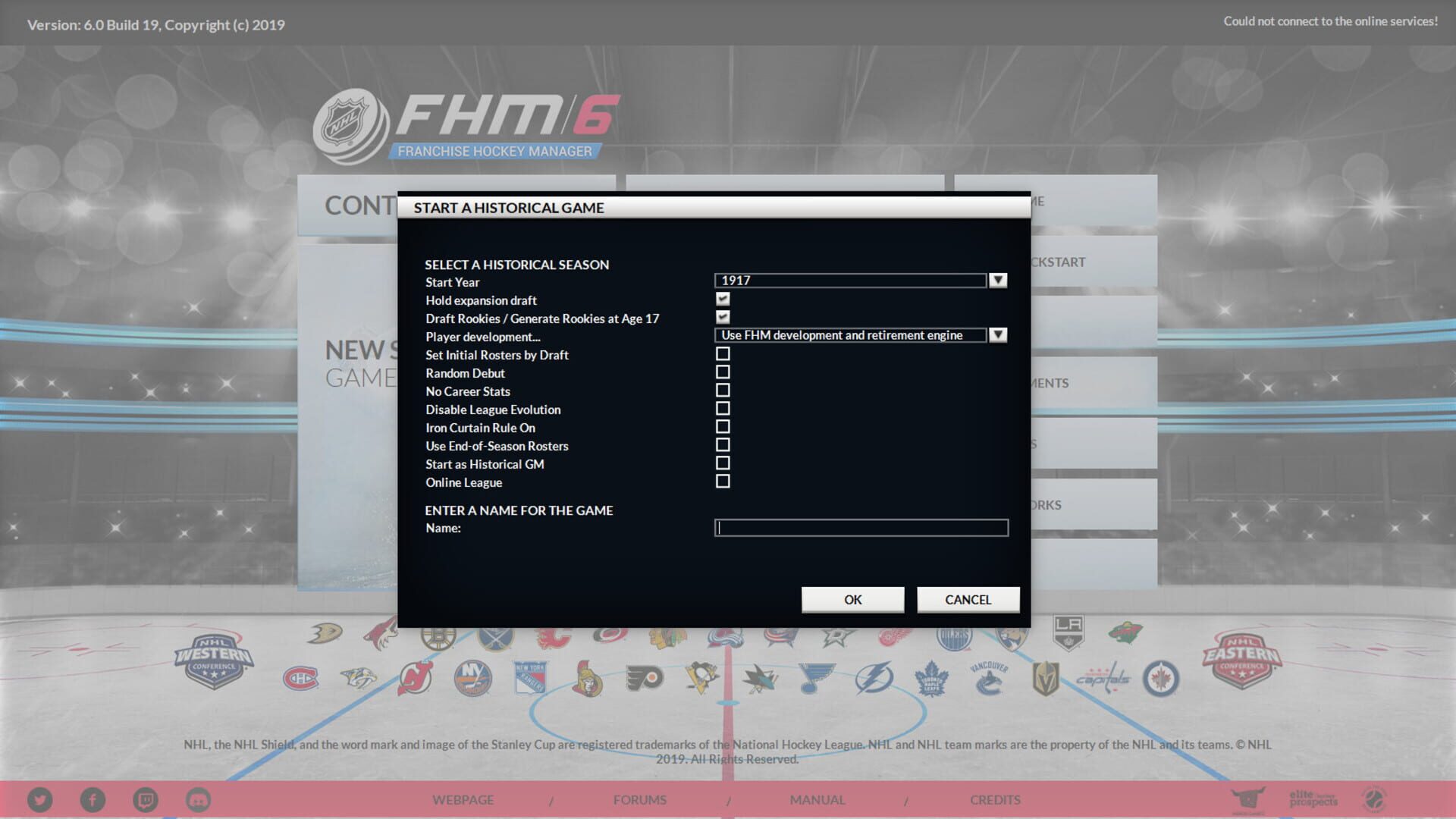 Screenshot for Franchise Hockey Manager 6