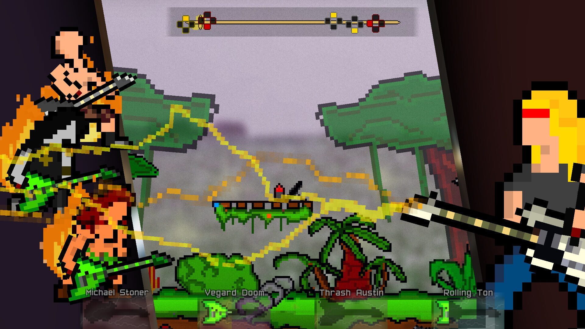 Screenshot for It's Raining Fists and Metal