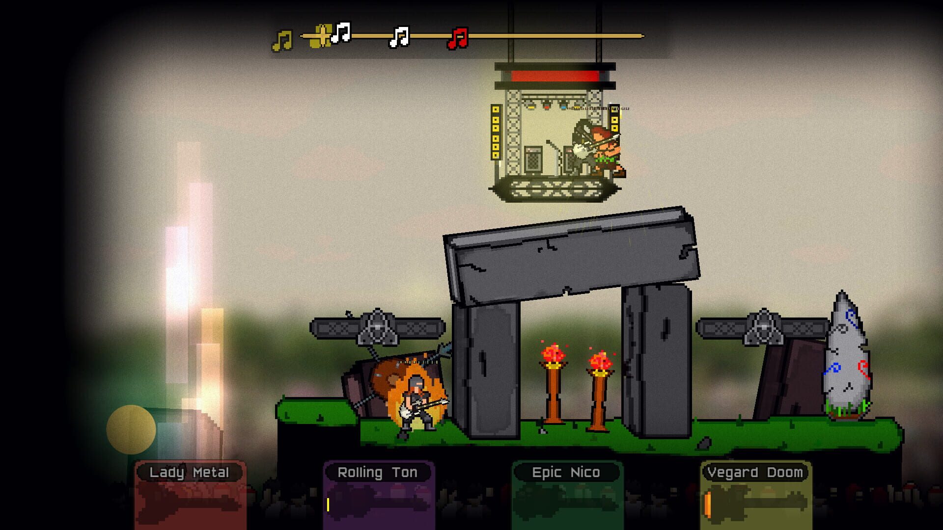 Screenshot for It's Raining Fists and Metal