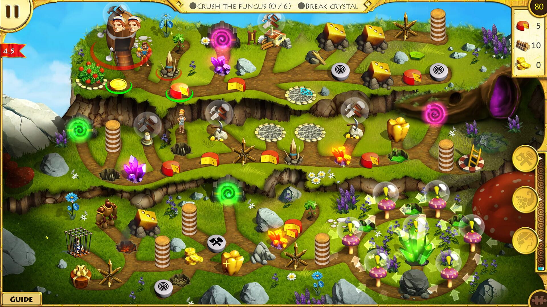 Screenshot for 12 Labours of Hercules IX: A Hero's Moonwalk