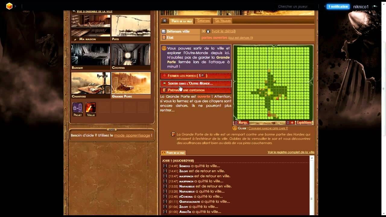 Screenshot for Die2Nite