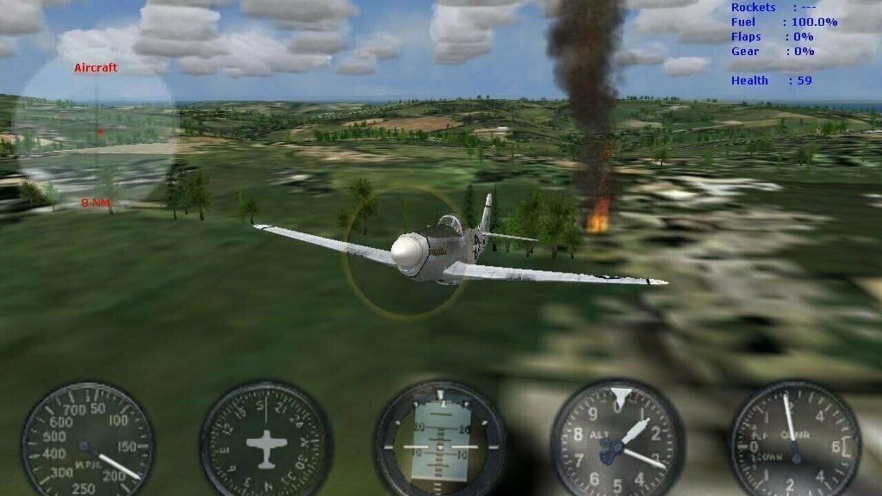 Screenshot for Microsoft Combat Flight Simulator 3: Battle for Europe