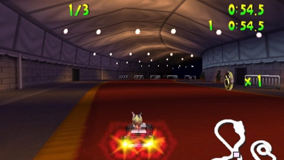Screenshot for Walt Disney World Quest: Magical Racing Tour