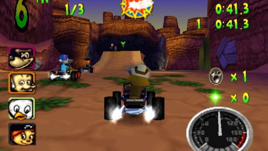 Screenshot for Walt Disney World Quest: Magical Racing Tour