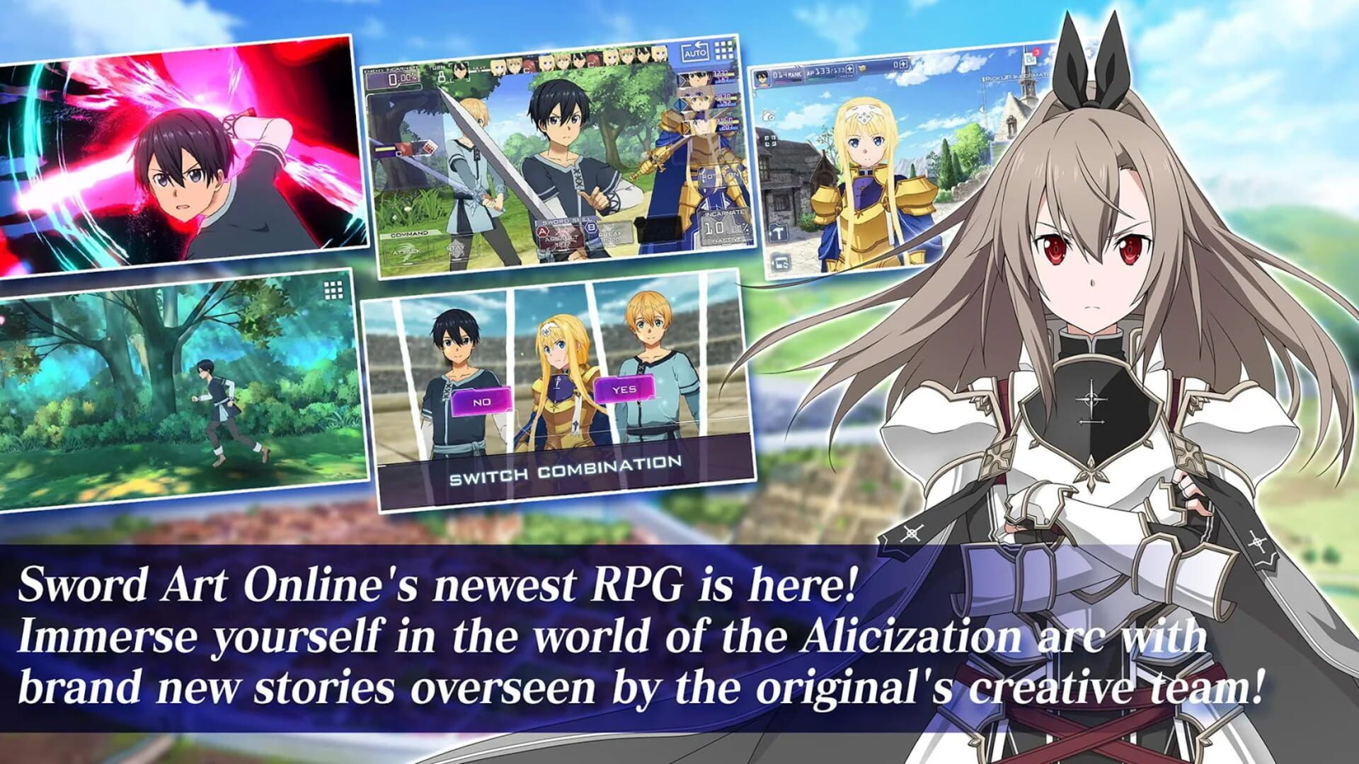 Screenshot for Sword Art Online: Alicization Rising Steel