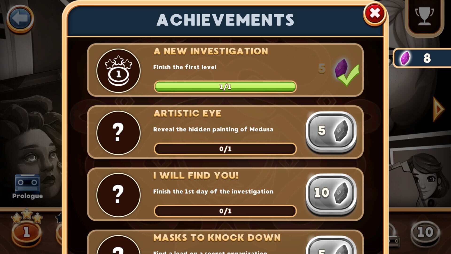Screenshot for Detective Jackie: Mystic Case