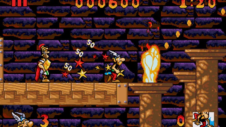 Screenshot for Astérix and the Great Rescue