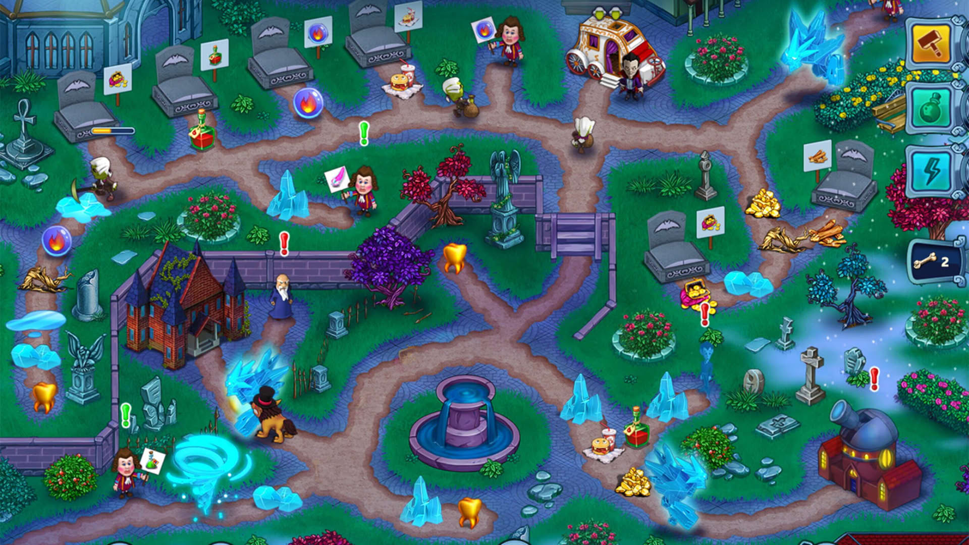 Screenshot for Incredible Dracula: The Ice Kingdom