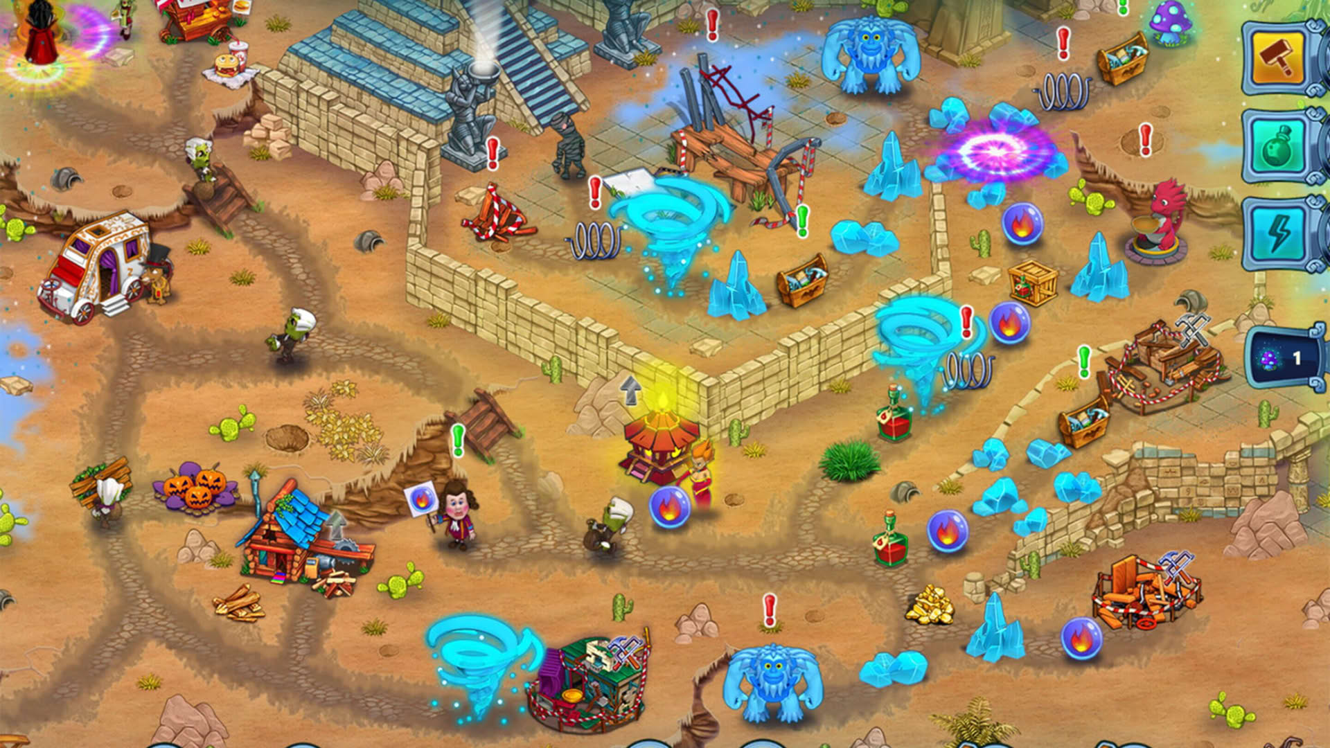 Screenshot for Incredible Dracula: The Ice Kingdom