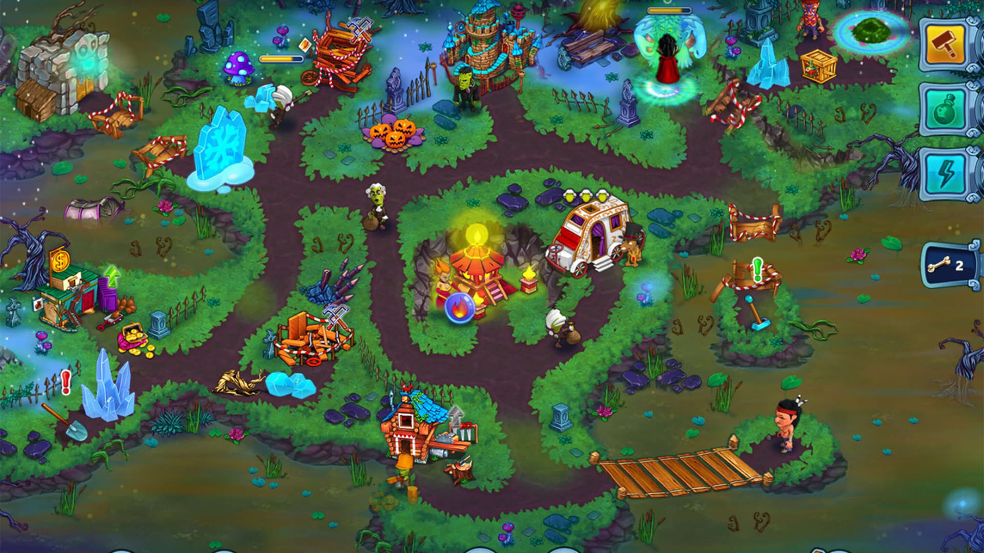 Screenshot for Incredible Dracula: The Ice Kingdom