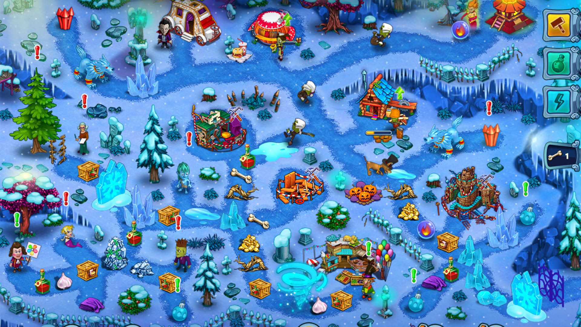 Screenshot for Incredible Dracula: The Ice Kingdom