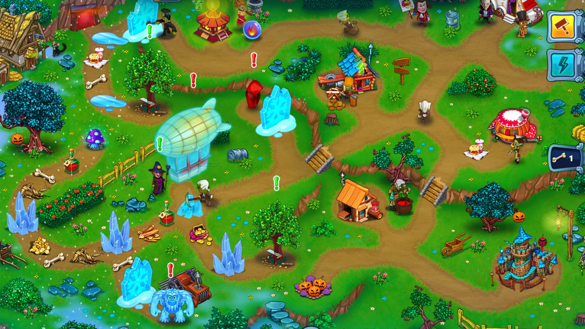 Screenshot for Incredible Dracula: The Ice Kingdom