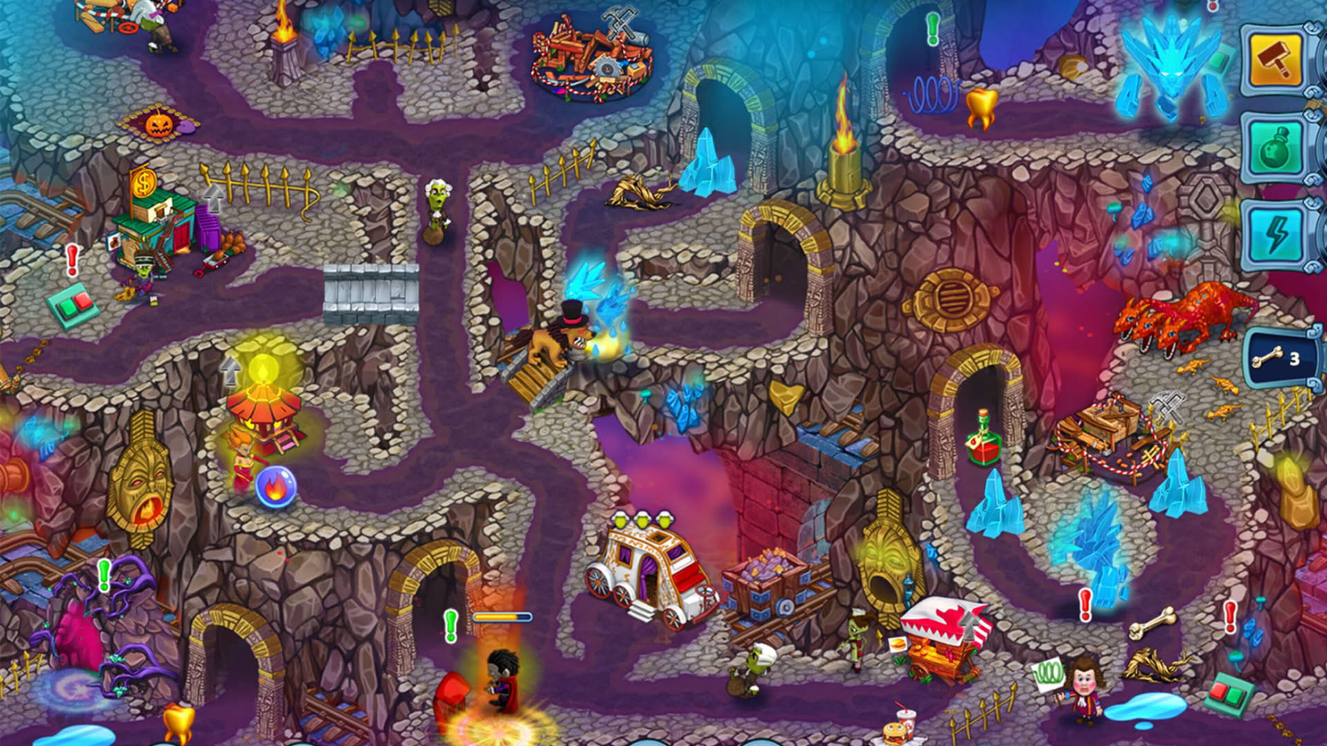 Screenshot for Incredible Dracula: The Ice Kingdom