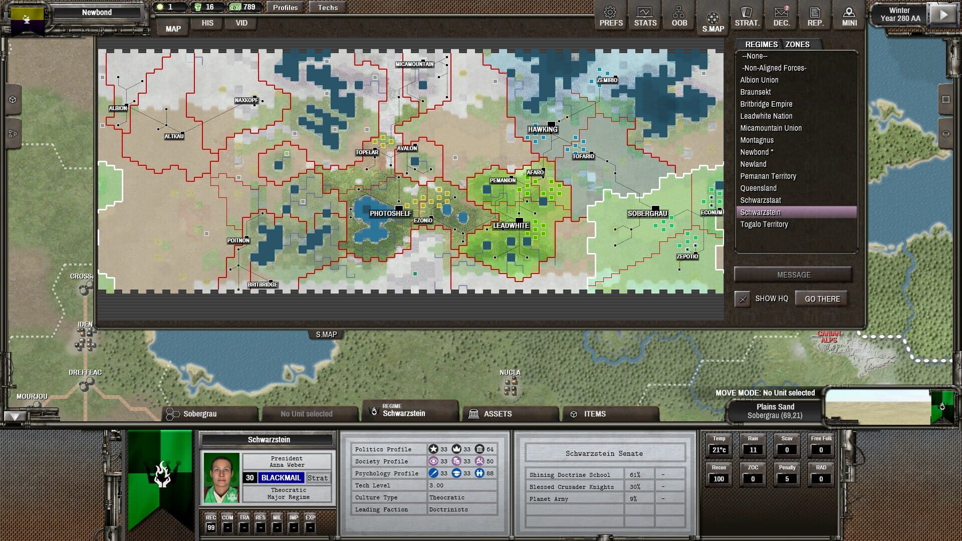 Screenshot for Shadow Empire