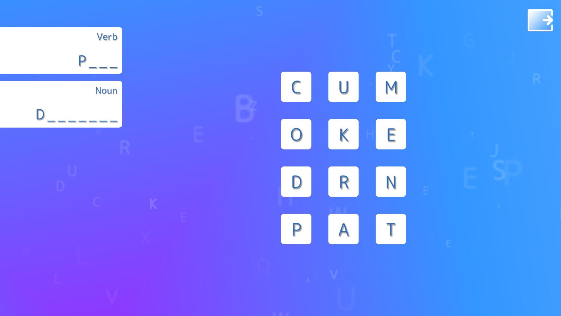 Screenshot for Mini Words
