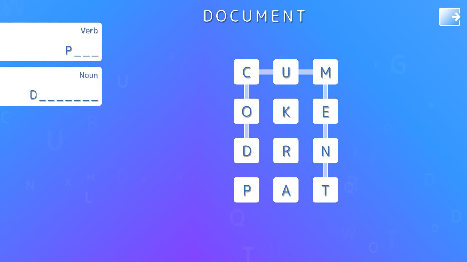 Screenshot for Mini Words