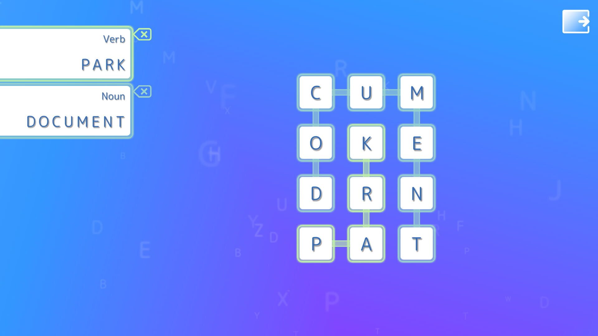 Screenshot for Mini Words
