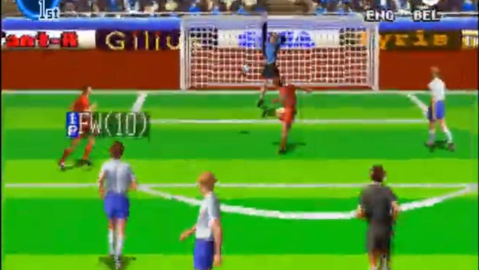 Screenshot for Super Visual Football European Sega Cup