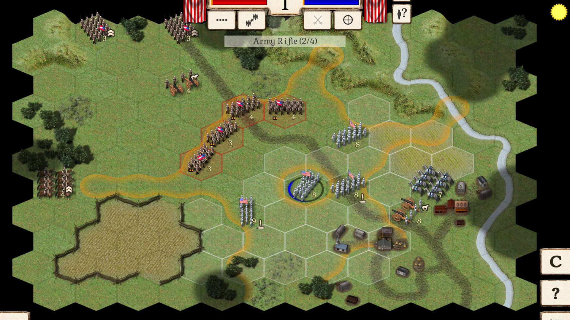 Screenshot for Great Battles of the American Civil War