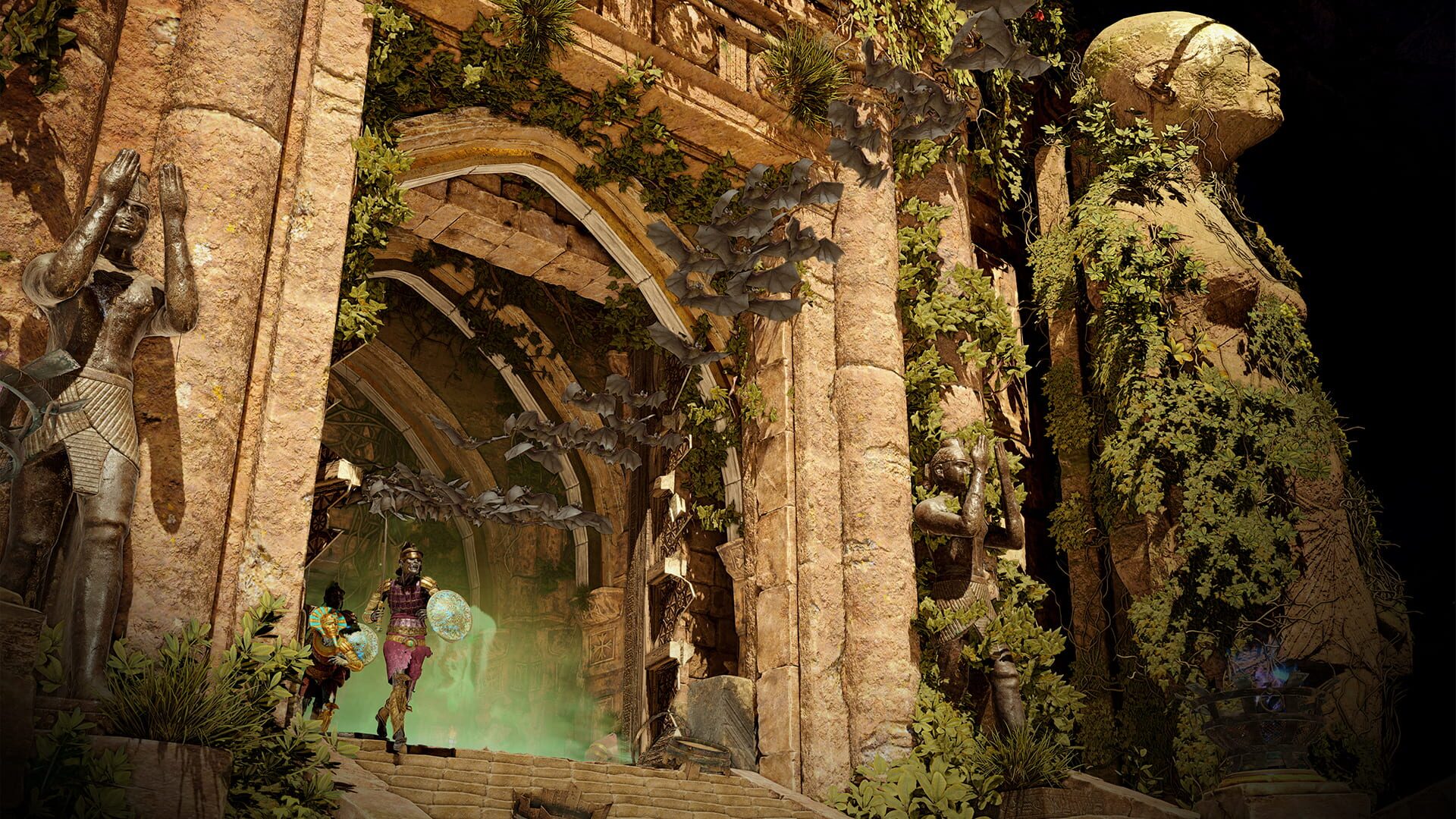 Screenshot for Strange Brigade: The Thrice Damned 2 - The Sunken Kingdom