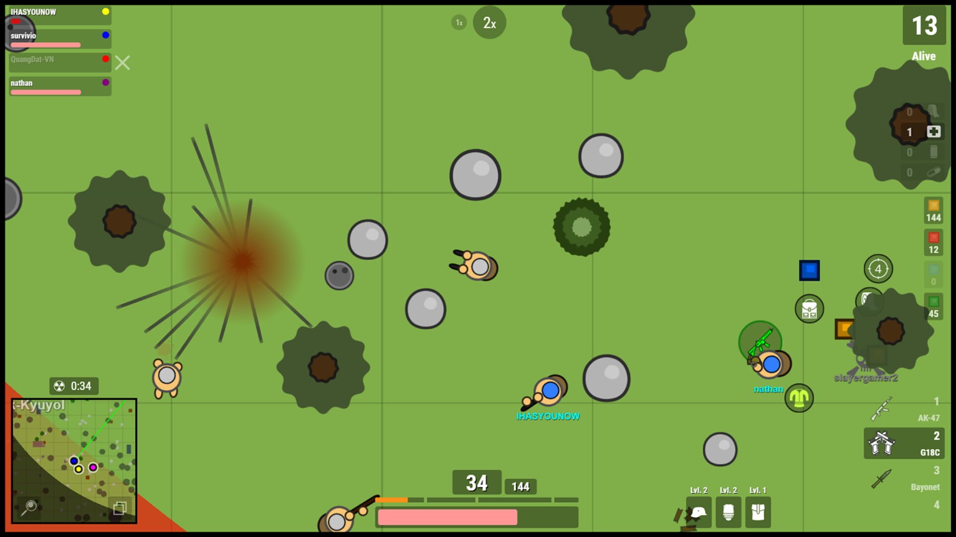 Screenshot for Surviv.io
