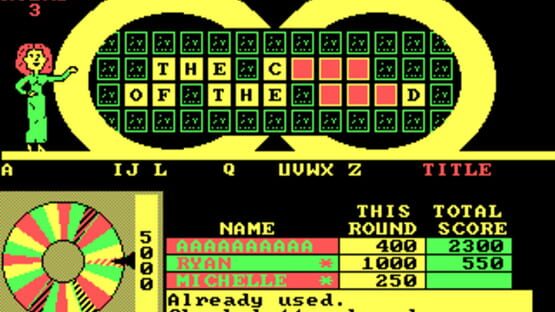 Screenshot for Wheel of Fortune