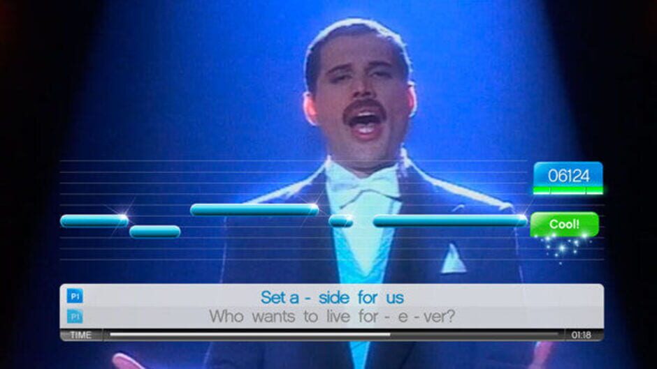 Screenshot for SingStar: Queen
