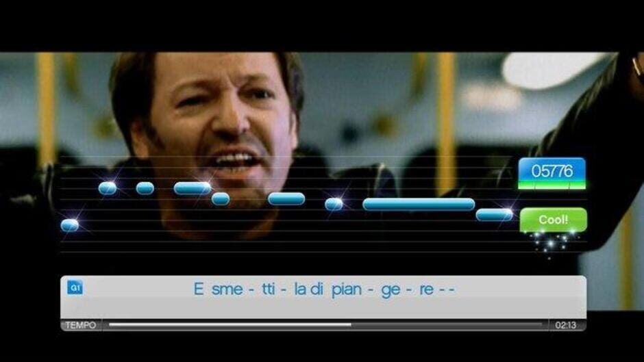 Screenshot for SingStar: Vasco