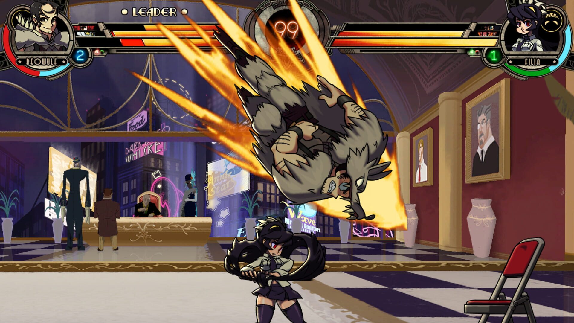 Screenshot for Skullgirls Encore: Beowulf