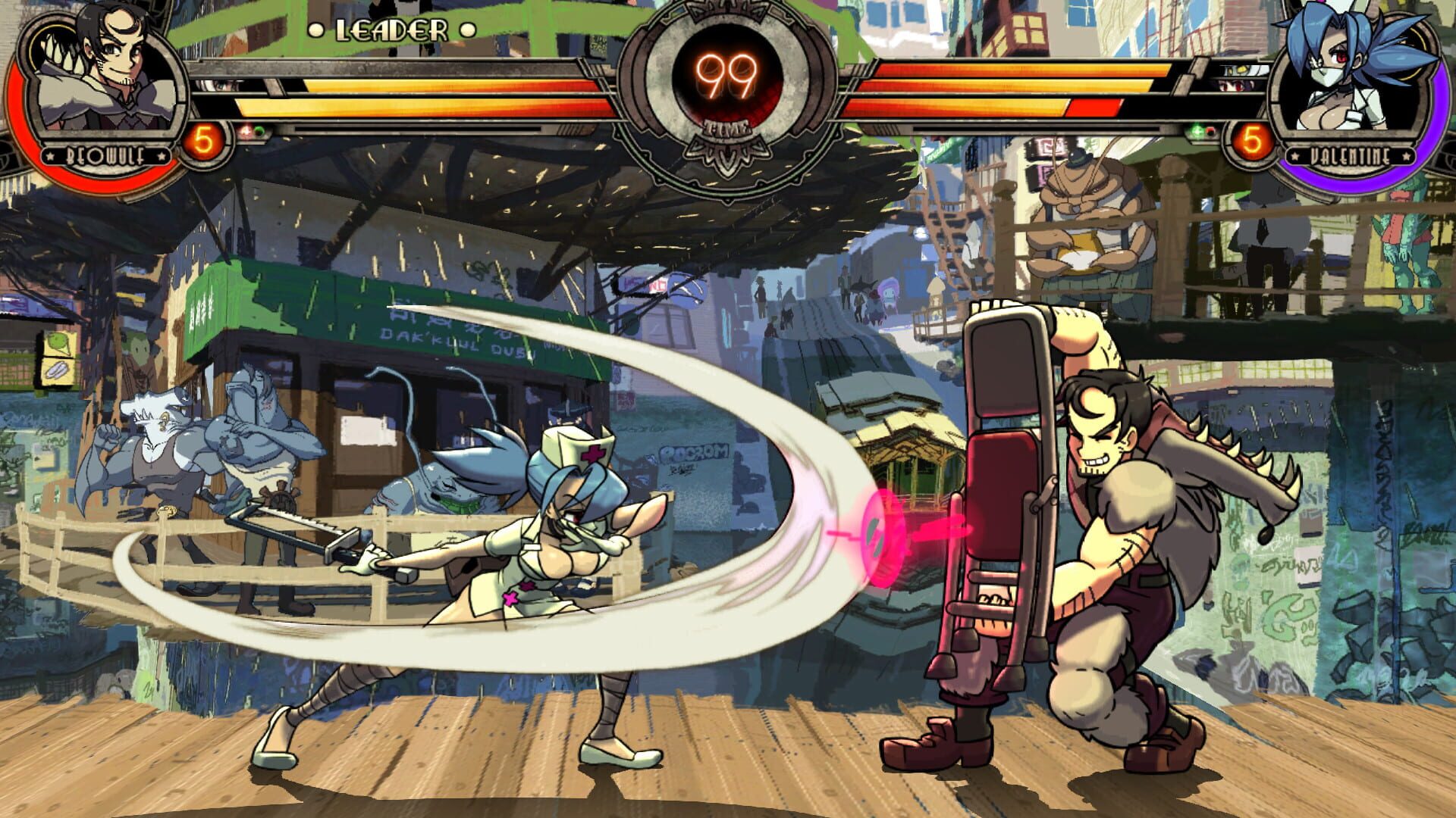 Screenshot for Skullgirls Encore: Beowulf