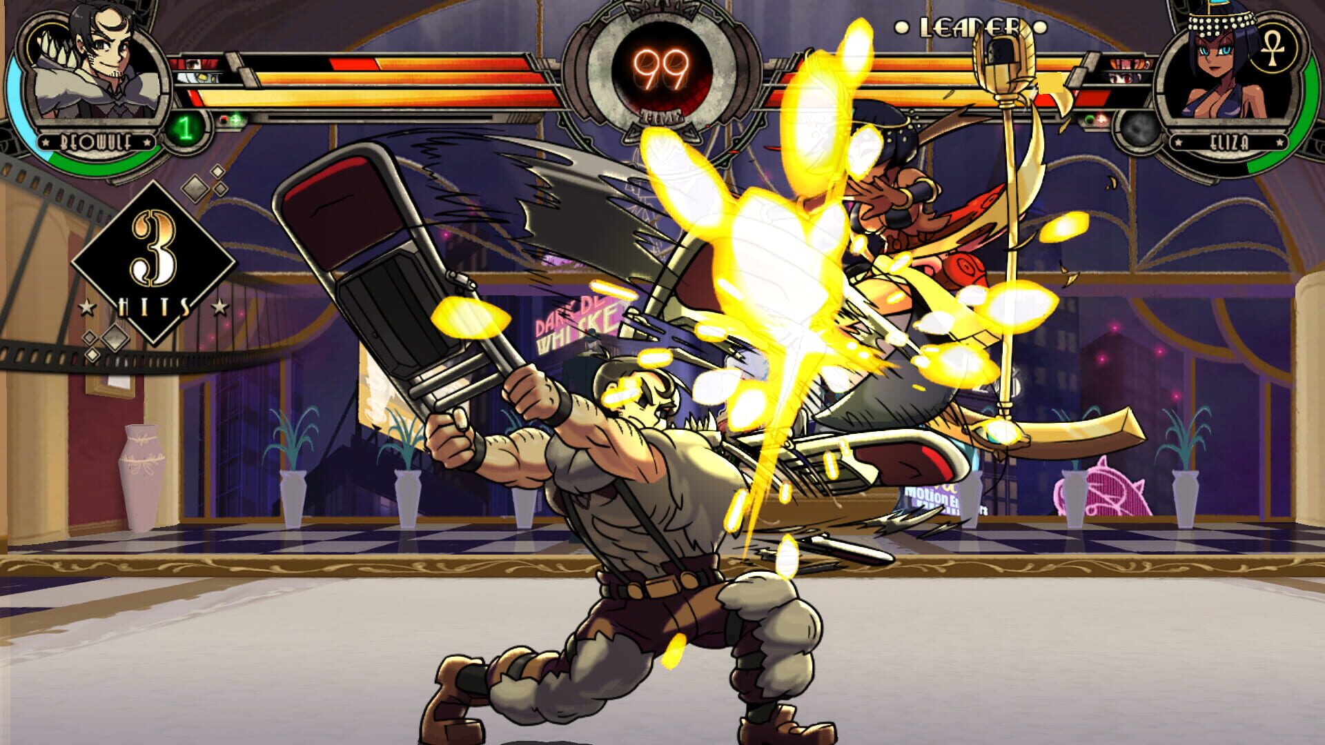 Screenshot for Skullgirls Encore: Beowulf