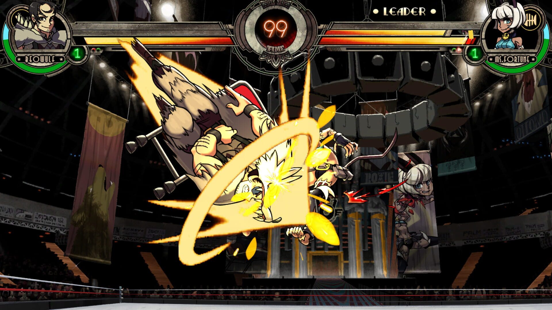 Screenshot for Skullgirls Encore: Beowulf