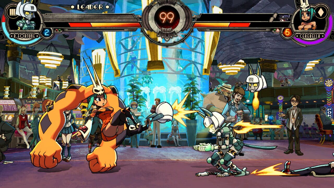 Screenshot for Skullgirls Encore: Robo-Fortune