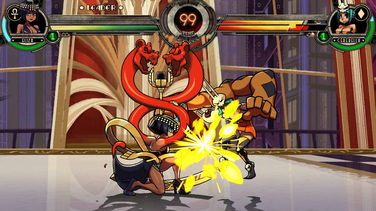 Screenshot for Skullgirls Encore: Eliza
