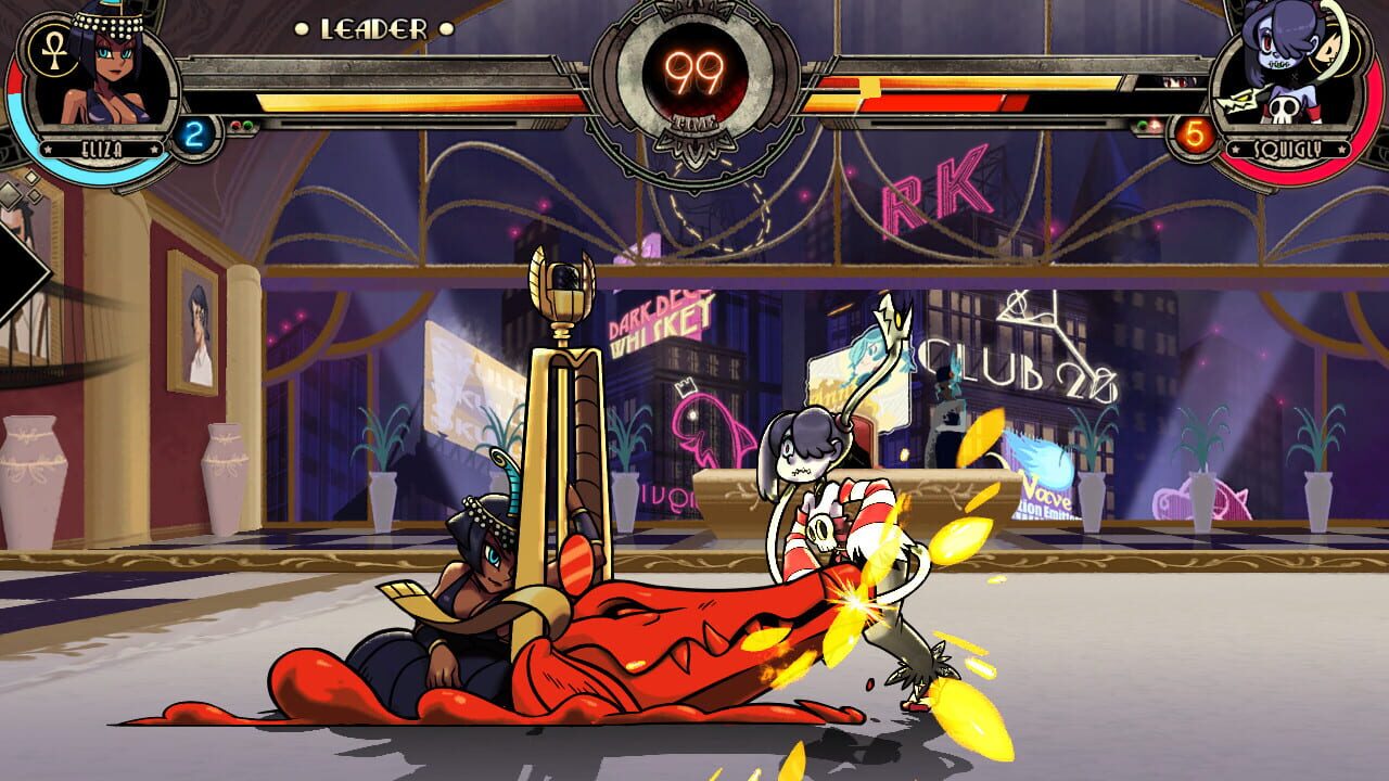 Screenshot for Skullgirls Encore: Eliza