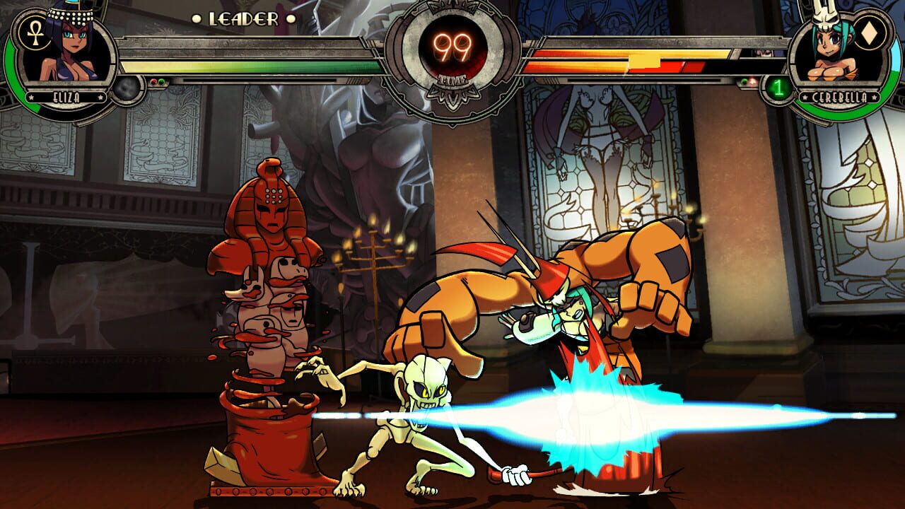 Screenshot for Skullgirls Encore: Eliza