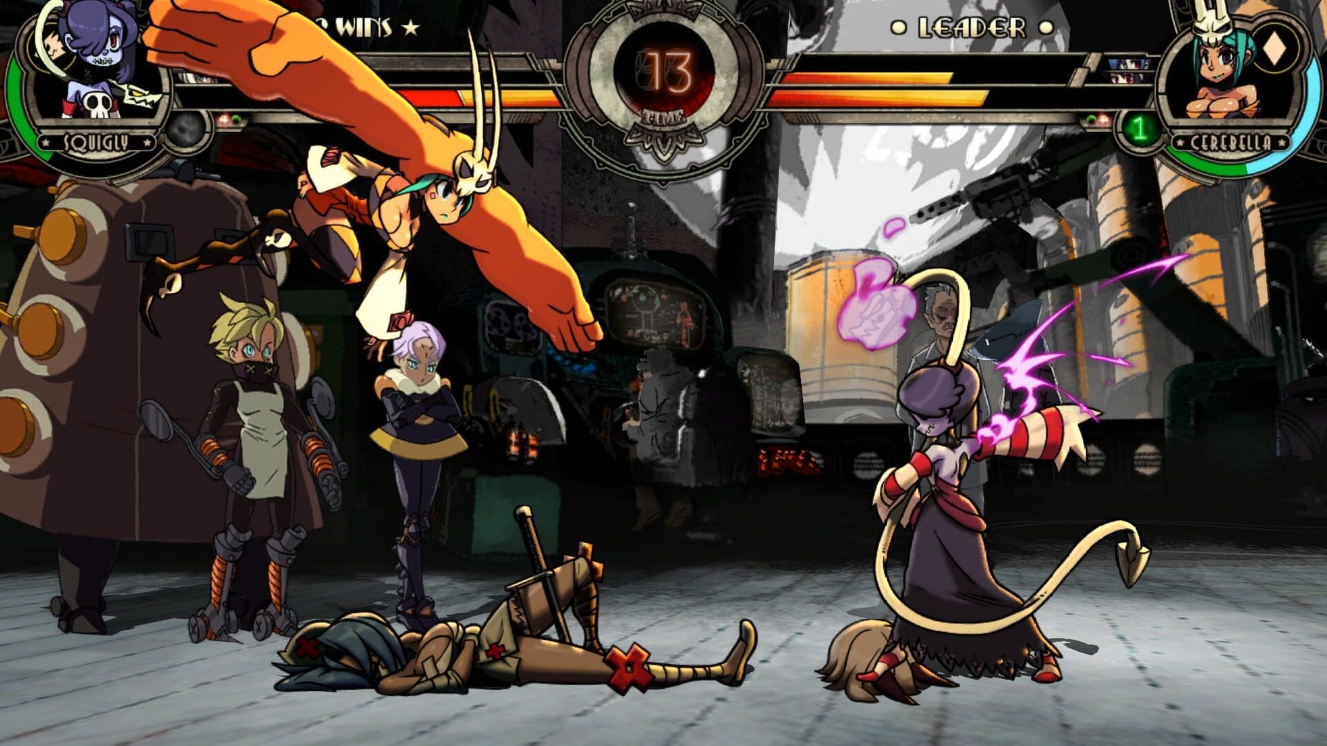 Screenshot for Skullgirls Encore: Squigly