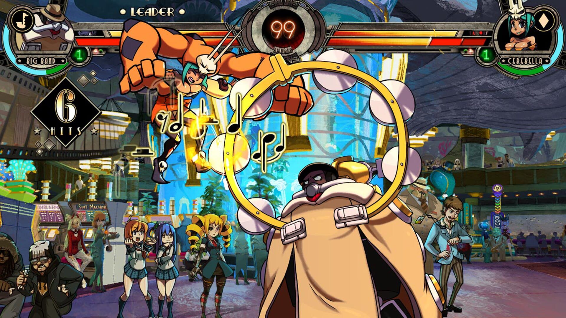 Screenshot for Skullgirls Encore: Big Band