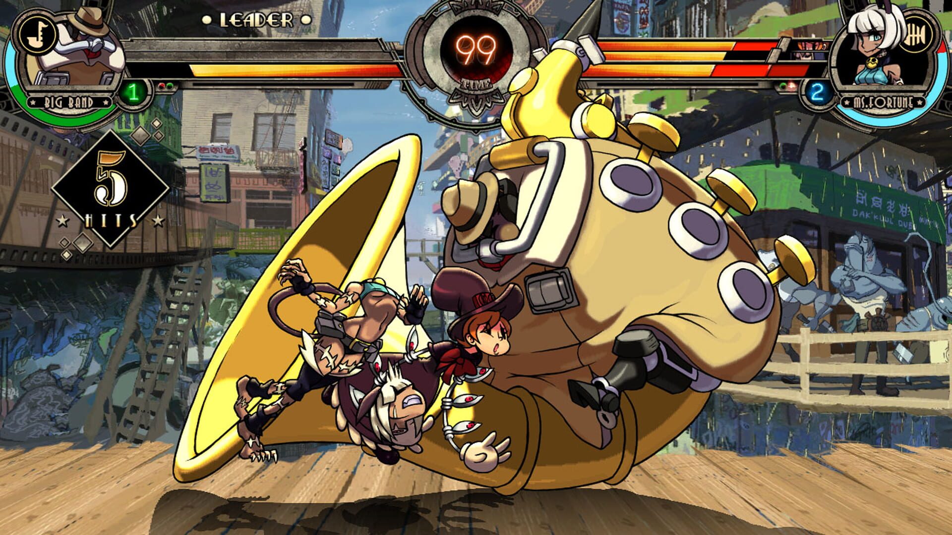 Screenshot for Skullgirls Encore: Big Band