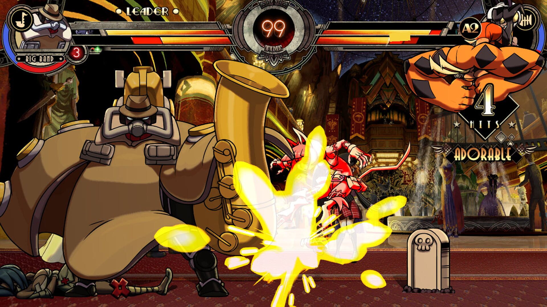 Screenshot for Skullgirls Encore: Big Band