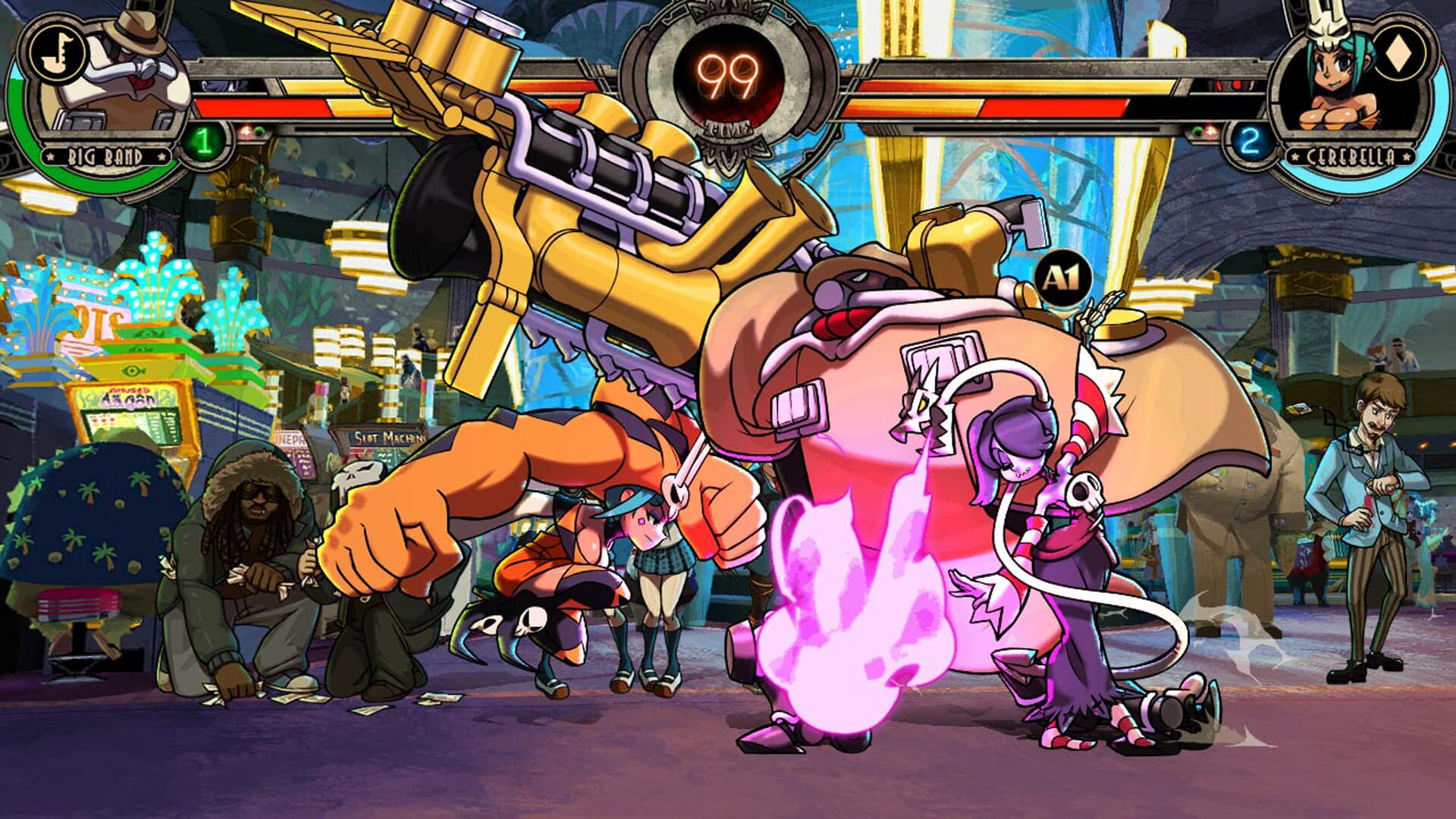 Screenshot for Skullgirls Encore: Big Band