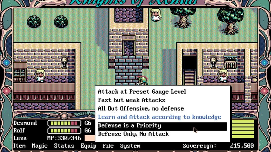 Screenshot for Knights of Xentar