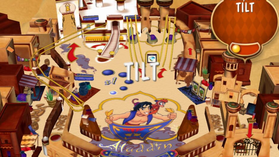 Screenshot for Aladdin Pinball