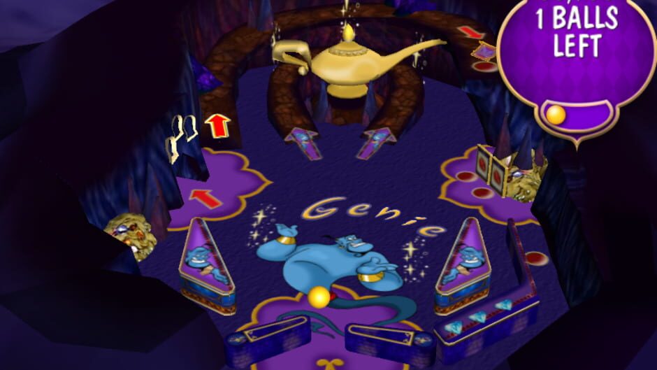 Screenshot for Aladdin Pinball