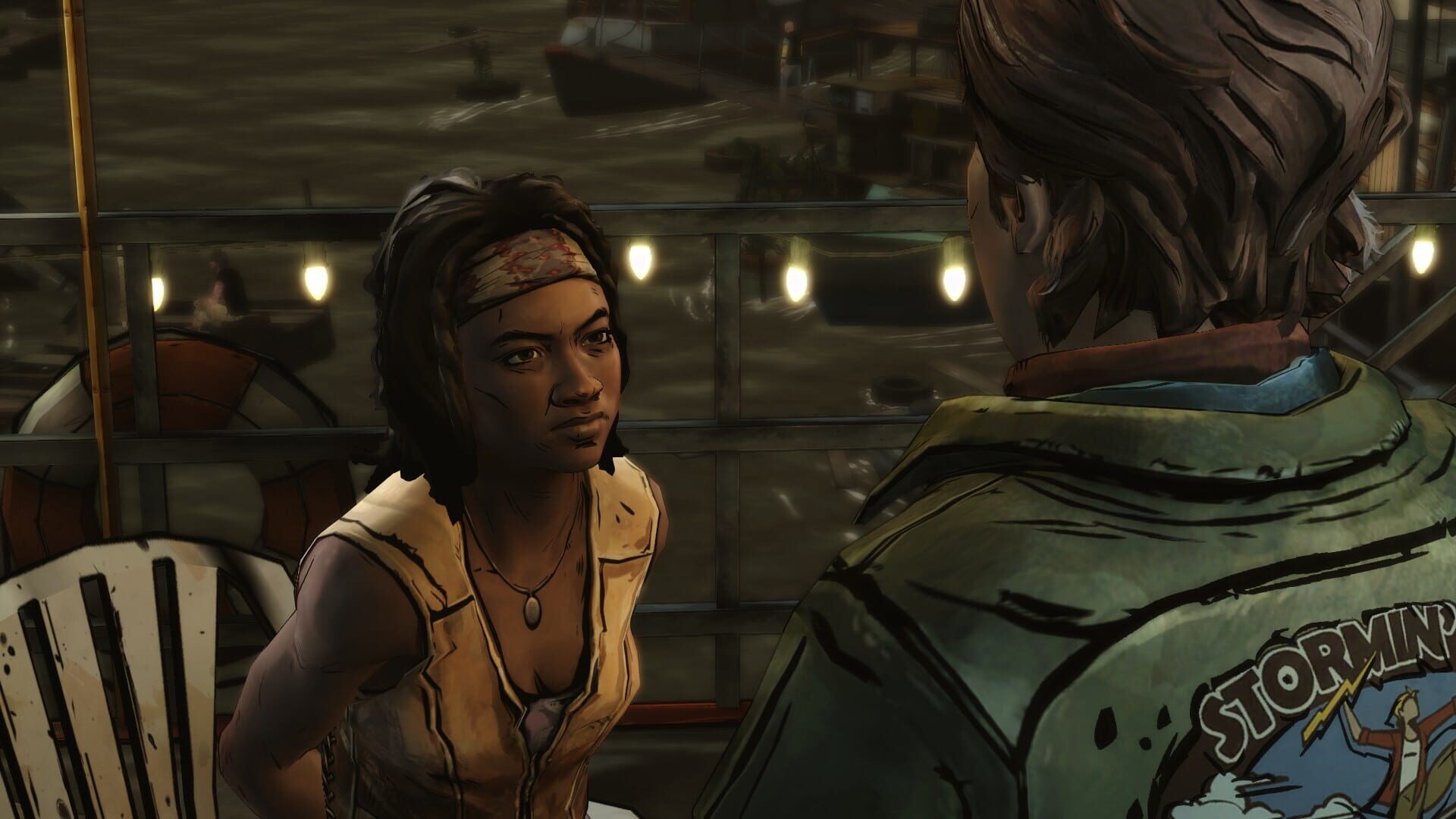 Screenshot for The Walking Dead: Michonne - Episode 1: In Too Deep
