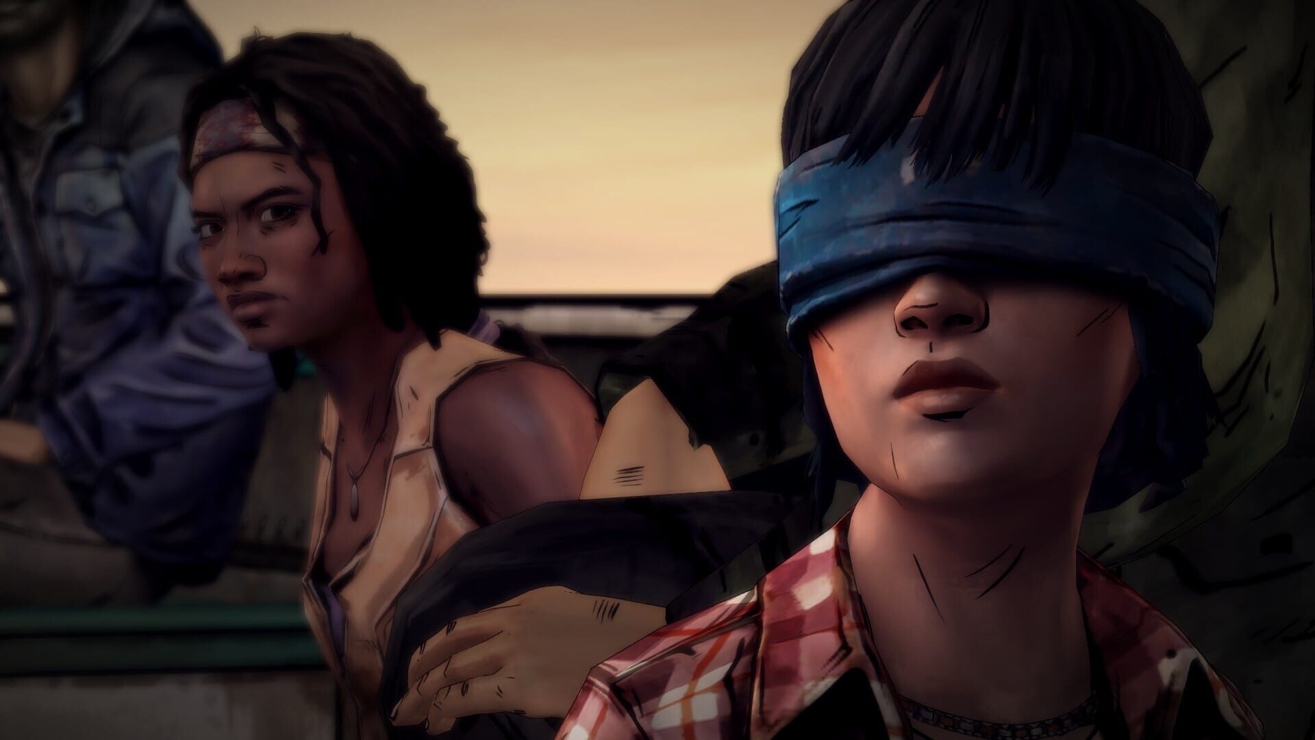 Screenshot for The Walking Dead: Michonne - Episode 1: In Too Deep