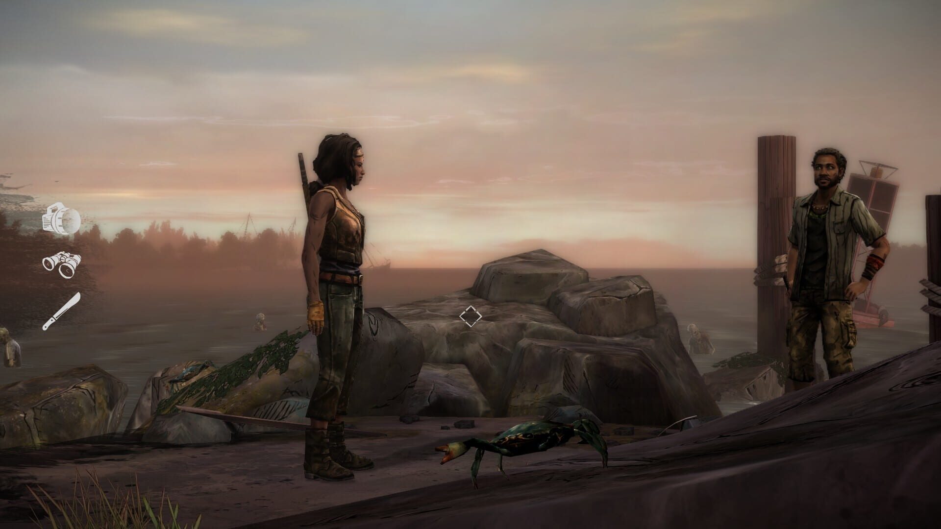 Screenshot for The Walking Dead: Michonne - Episode 1: In Too Deep