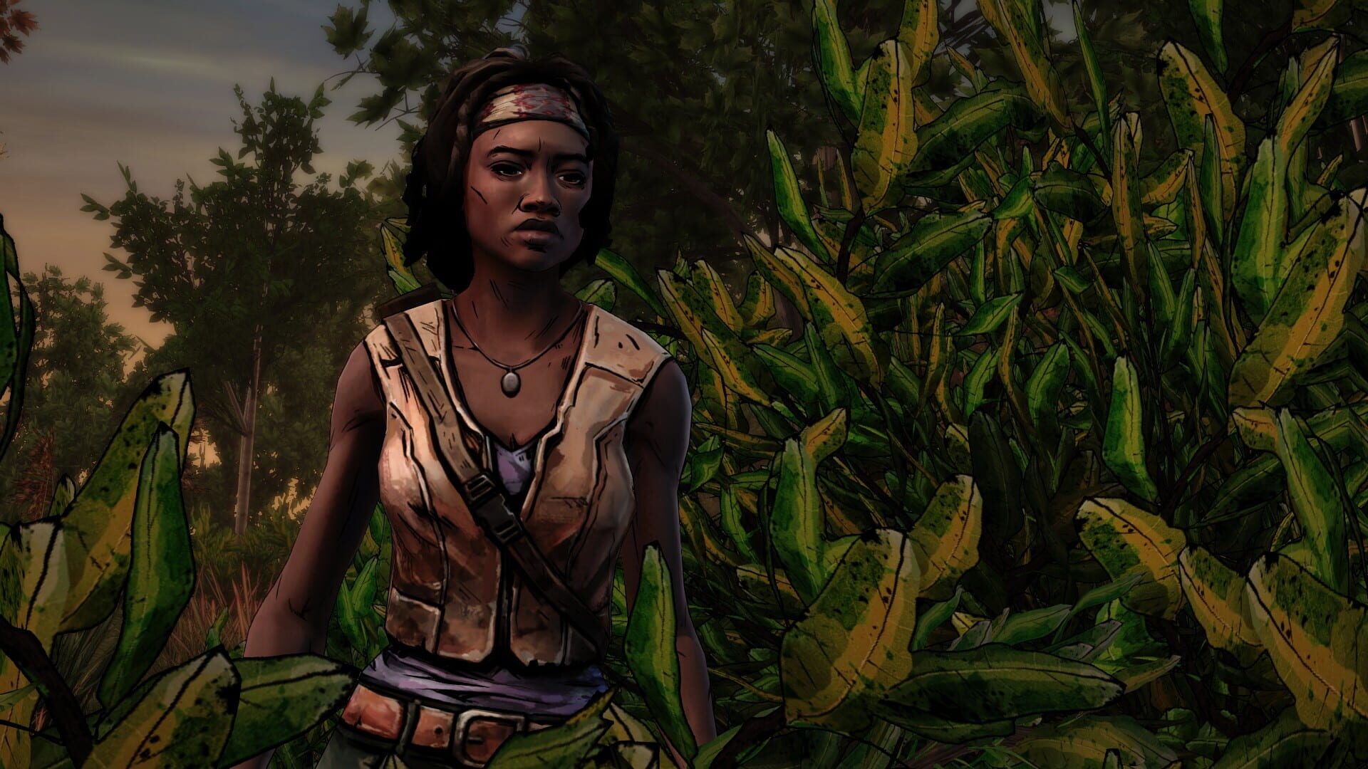 Screenshot for The Walking Dead: Michonne - Episode 1: In Too Deep