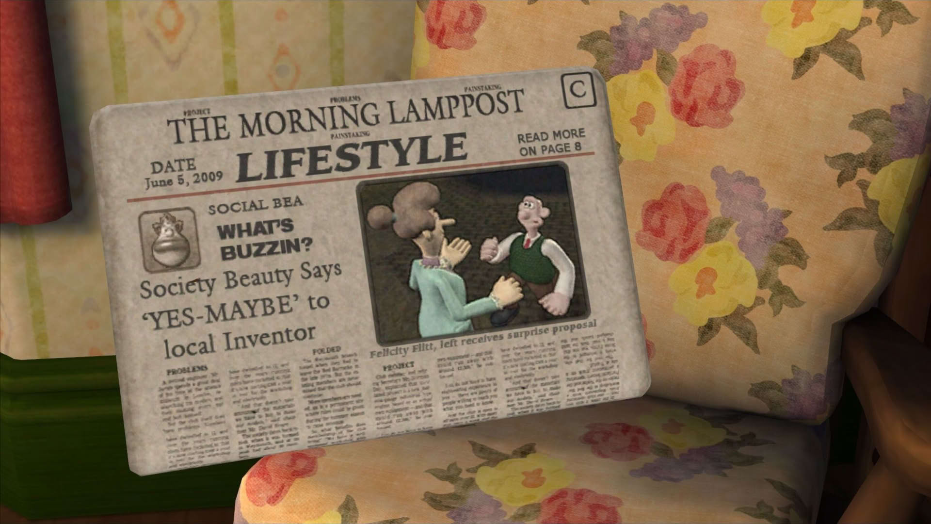 Screenshot for Wallace & Gromit's Grand Adventures: Episode 4 - The Bogey Man